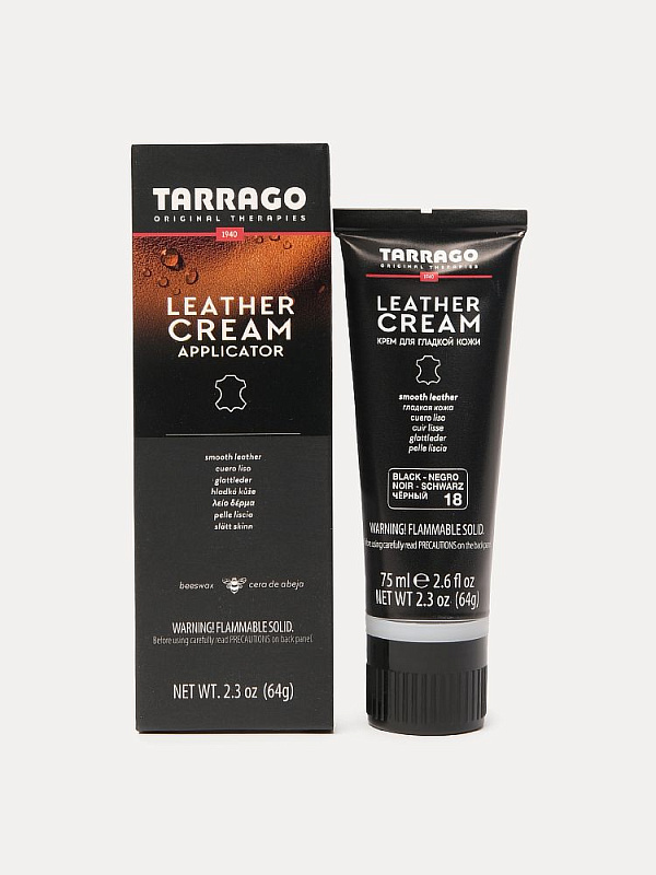 Крем Leather cream тюбик с губкой нейтральный 75мл. 1/12